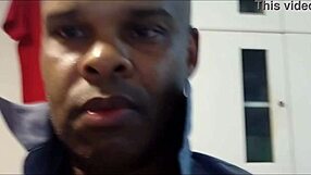 watching that hot black guy in the dorm gets me going