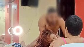 We use our submissive slut as we command