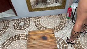 Fucking My Beautiful 19-Year-Old Latina Stepdaughter's Tight Pussy And Cumming Inside