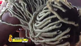 ebony blowjob in public car backseat with hardcore action