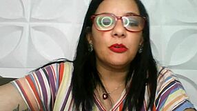 The attractive mother-in-law in an erotic story