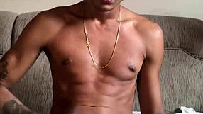 big dick talks dirty while cumming solo