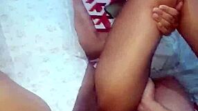 Lesbian neighbor fucks me good