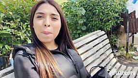 Hey, check out Michi, the teen 18+ Peruvian with big assets!