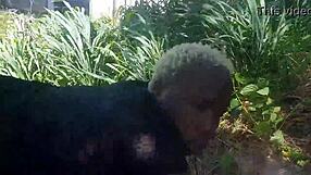 yo, this ebony chick got the best blowjob skills ever, no cap! 😍