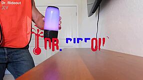 i striptease as tattooed housewife, clothes ripped in cfnm teasing.