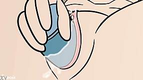 Мультяшное соло-приключение в хентай-сцене Гравити Фолз