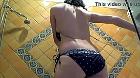 Jelena Jensen Scrubs Big Ass in Steamy Jacuzzi Shower