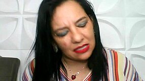 The attractive mother-in-law in an erotic story