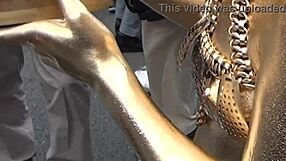 Osu Gold Powder Show: Costume Slips, Nipples Exposed In Nude Tease