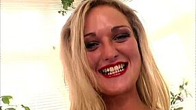 Donna Marie's Hairless Pussy Gets Deepthroated Intensely