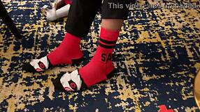 after awards show, hot blonde milf gives blowjob and doggystyle sex