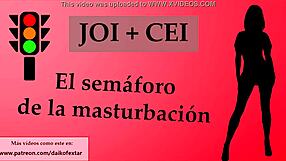 i play this masturbation game with traffic light joi