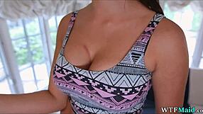 i clean in bra and panties