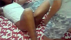 Lesbian neighbor fucks me good