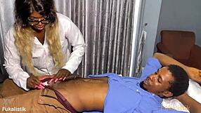 yo, big ass lekki doctor slams bbc patient hard