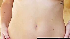 Tawny Swain Exposes Small Tits In Lingerie!