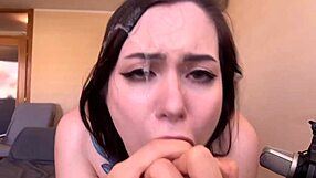 i'm the deepthroat queen getting messy