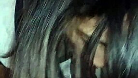 She showed me her mouth skills with that asian latina british slut sucking black cock interracial blowjob.