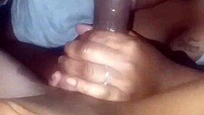 Milf sucking it up sloppy blowjob on big cock.