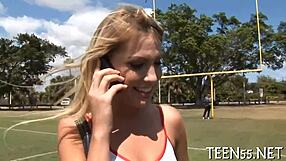 i'm loving this cute teen blowjob and fucking scene with nubiles