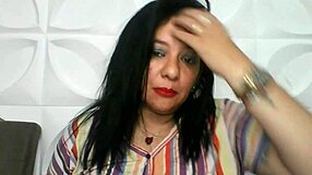 The attractive mother-in-law in an erotic story