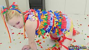 wicked cutie endures painful anus therapy in asylum