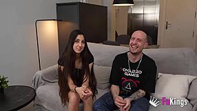 young vanesa merino devours old cock during spanish casting