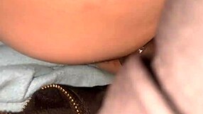 I give my freaky stepdaughter a Christmas creampie POV