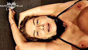 naughty natella obedient slut wife servicing her husband