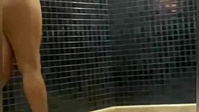 Me and friend teasing photographer for alternative payment blonde pool