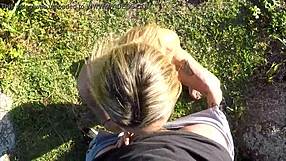 loira falls on dick on beach trail voyeur 😍