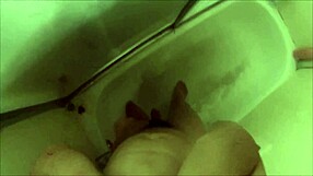 first video captures young teen bathing in pov shower scene