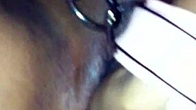 Hidden Fantasy Pt 2: Ebony Amateurs Drill Pussy With Toys And Dildo.