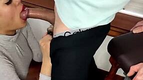 I'm So Horny My Stepfather Cums Hard on My Face!