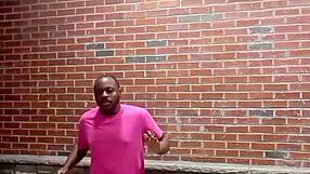 a private strip tease for free while faced forwards in 70 degree weather