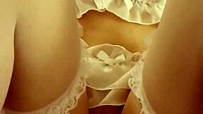 Can You Handle This Shaved Chinese Babe's Blowjob in Stockings?