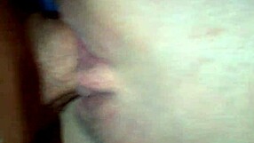 Shaved wet pussy licked by friend in homemade video