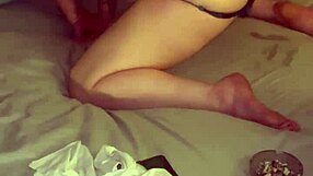 Beautiful British Housewife Poses Curvy Body in Private Solo Update