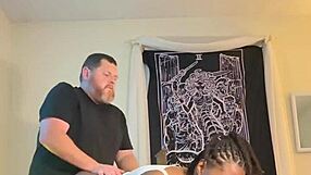 Amateur homemade ebony bent over in doggystyle, receiving creampie during holiday escapade weekend.