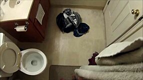 first video captures young teen bathing in pov shower scene