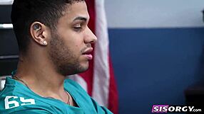 these sexy teen stepsisters get fucked like animals in the classroom while cheating on exams.