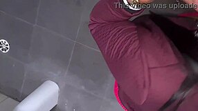 Gas Station Quickie: Attendant Fucks Naked Slut On The Street!