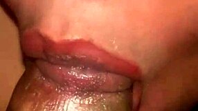 Balls get milked in raw sloppy lactating blowjob.