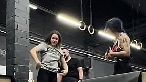 just doing my usual crossfit workout with some intense moves.