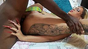 Specific Delight in Security Guard's Cock During Crossdressing