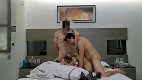 Her husband lets me fuck her with my friend watching, the mexican prostitute says covered in cum