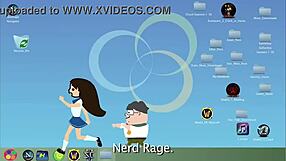 Your favorite martian performs nerd rage in official music video