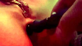 Too Tight to Drip: Wife's Homemade Anal Toy Session Leading to Cum