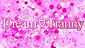 Stunning tranny roberta lins teases her asshole with a big dildo